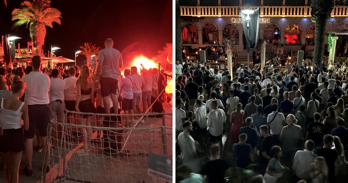 FOTO I VIDEO Prosvjed na Hvaru zbog premlaćivanja vlasnika Garifula
