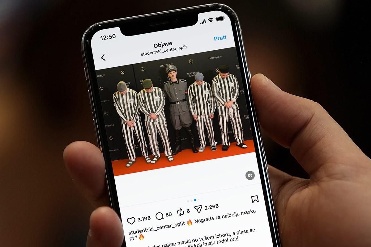 Splitski studenti se maskirali u logoraše i čuvara logora. Natječu se za nagradu