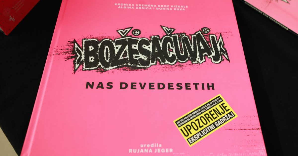 Predstavljena monografija o dizajnu i kulturi devedesetih: "Božesačuvaj nas 90-ih"