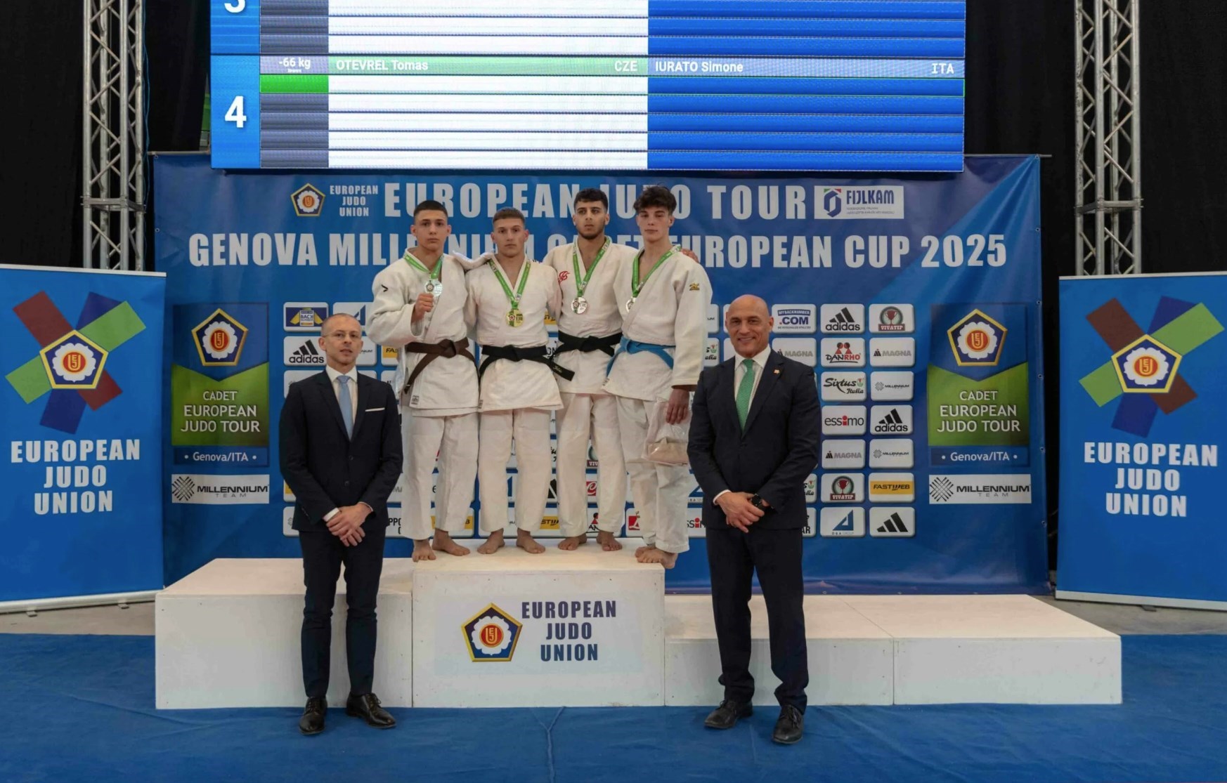 Na prvom kadetskom europskom judo kupu tri medalje i dva plasmana za Hrvatsku