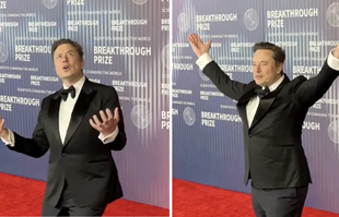 Musk pozirao na crvenom tepihu  - i to je najcringe video koji ćete danas vidjeti