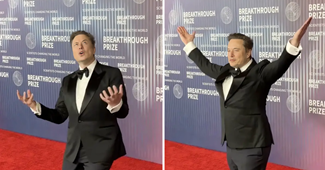 Musk pozirao na crvenom tepihu  - i to je najcringe video koji ćete danas vidjeti