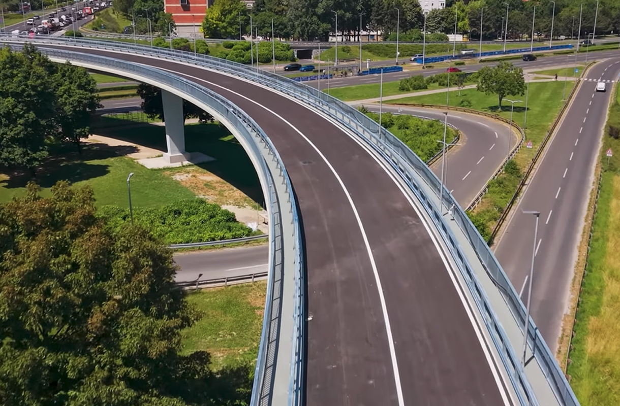 VIDEO Završena obnova petlje na Držićevoj u Zagrebu, pogledajte snimke iz zraka