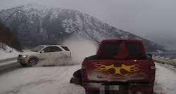 VIDEO Božićno čudo na Aljaski: Za dlaku je izbjegao nalet terenca