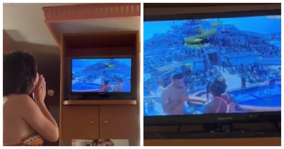 Tiktokerica na kruzeru uhvatila dečka u varanju zahvaljujući live kameri