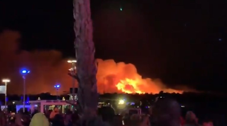 Požar na Zrću, evakuirano 10.000 ljudi. Vatrogasci ispričali što se događalo