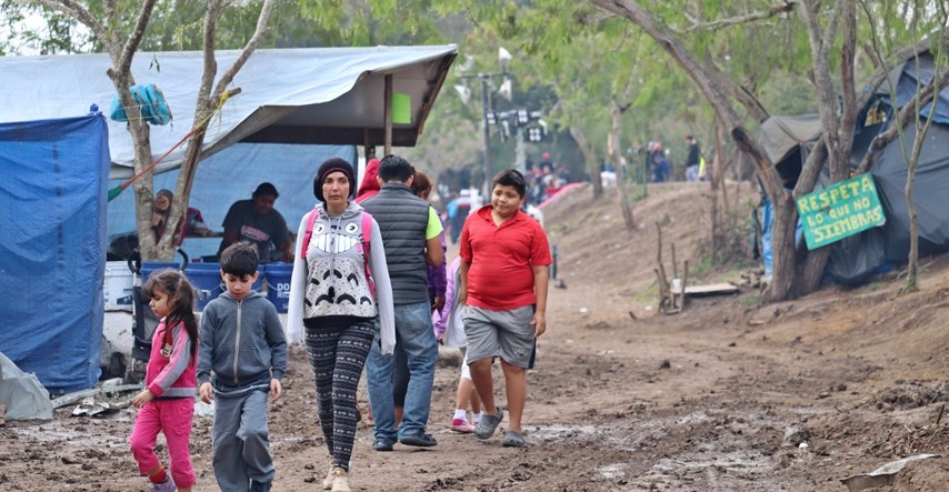 UNICEF: Djeci migrantima u meksičkom kampu prijete neuhranjenost i bolesti