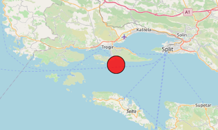 Potres od 3 po Richteru u Dalmaciji: "Žestoko smo osjetili, kao velika eksplozija..."