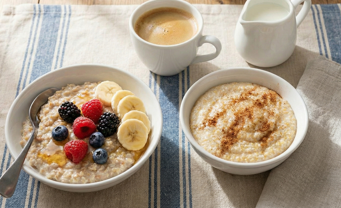 Zobena kaša ili pšenični griz: Što je zdravije za doručak?