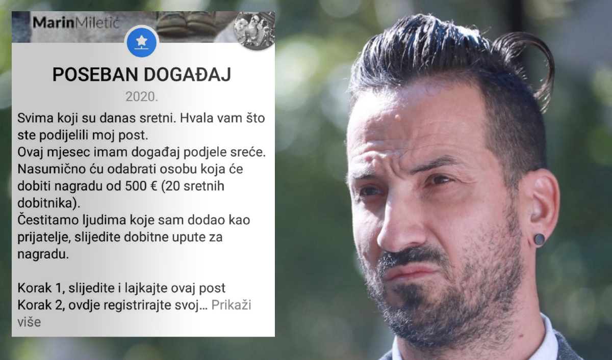 Netko napravio lažni profil saborskog zastupnika Mosta, dijeli se lažna nagradna igra