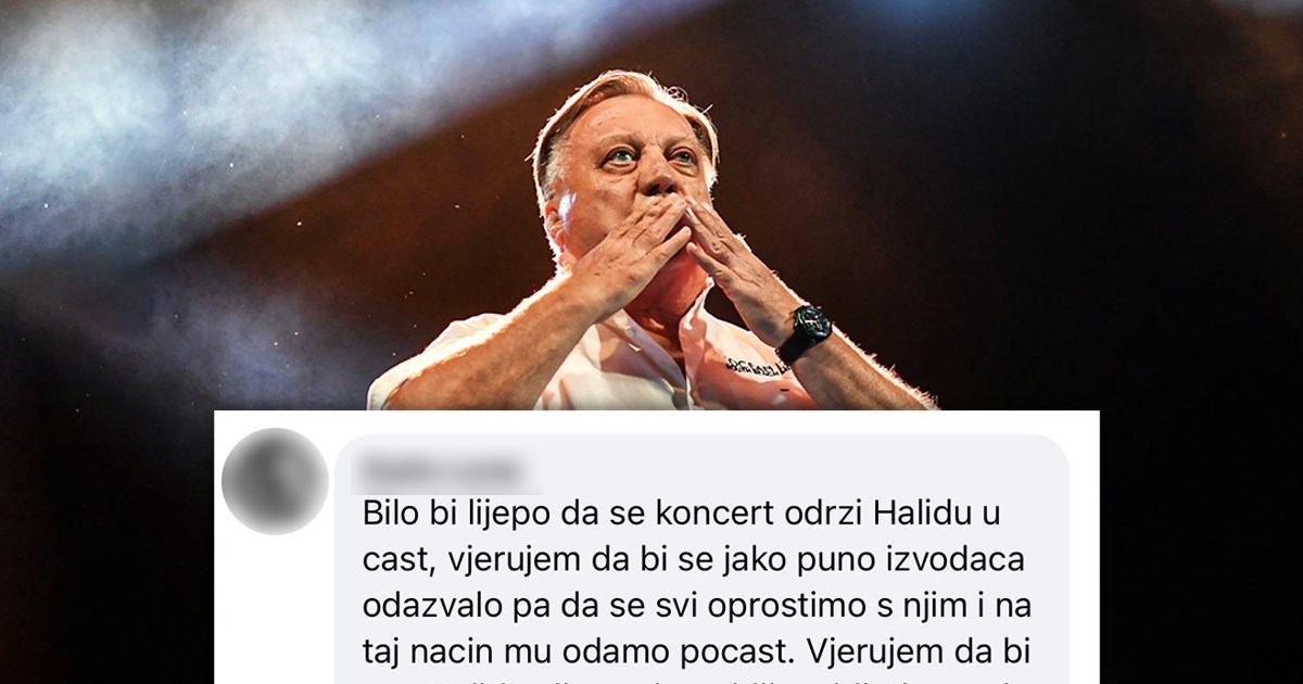 Neki ne žele povrat novca za Halidov zagrebački koncert: "Pjevajte njemu u čast"
