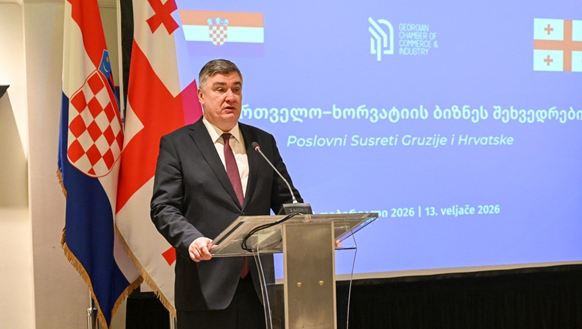 Milanović u Gruziji: Postoje gospodarske prilike i izvan EU-a