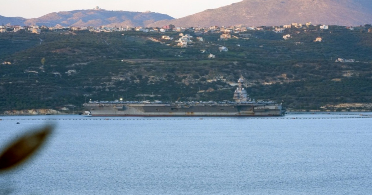 Američki nosač aviona se nakon požara s Bliskog istoka vratio u Europu