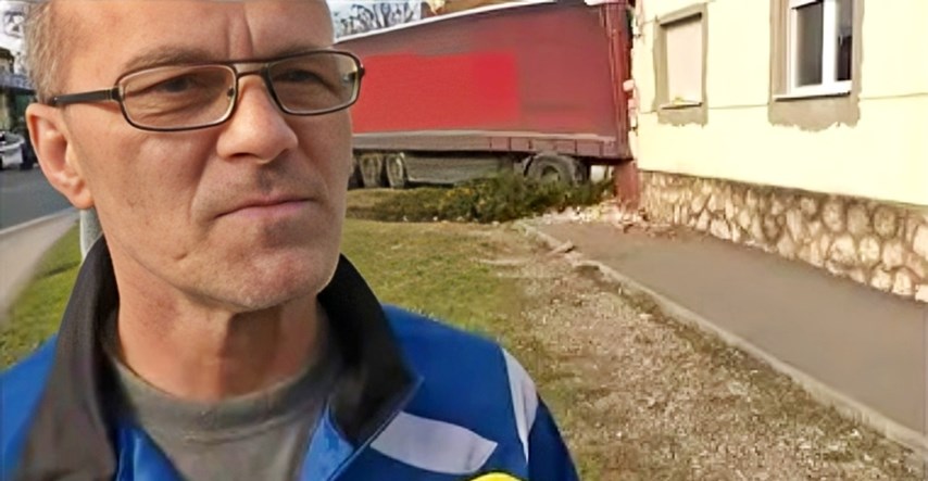 Čovjek kojem se kamion zabio u kuću: Jezivo. Razvalio sam vrata da dođem do djeteta