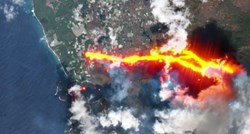 FOTO Potoci lave na La Palmi progutali 1186 zgrada. Ovo su nove satelitske snimke