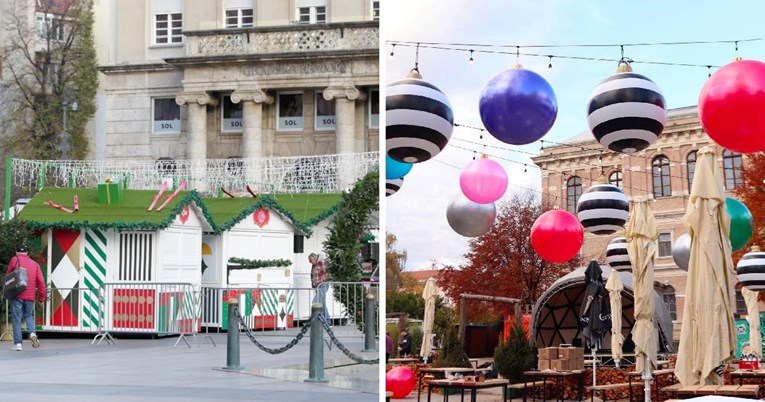 FOTO Za nekoliko dana počinje Advent u Zagrebu, postavljeni su ukrasi u gradu