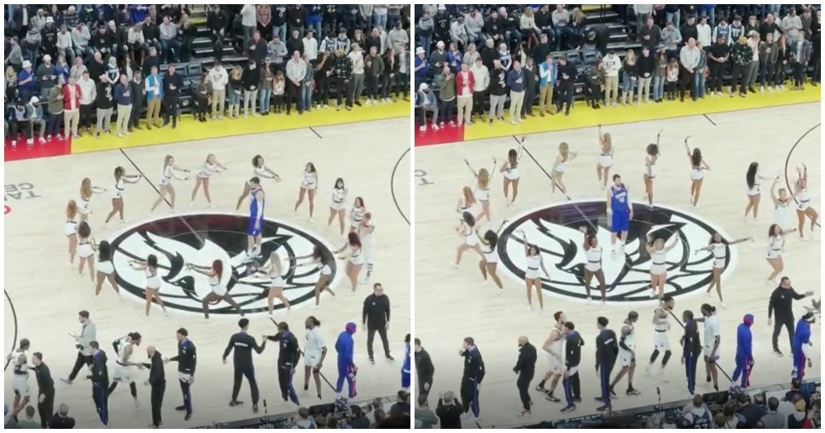 VIDEO Navijačice okružile Zubca, nije mogao doći do klupe na time-out