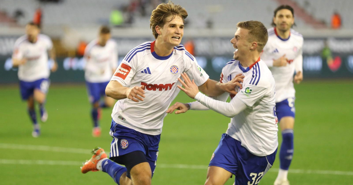 UŽIVO Hajduk povećao prednost golom Brajkovića