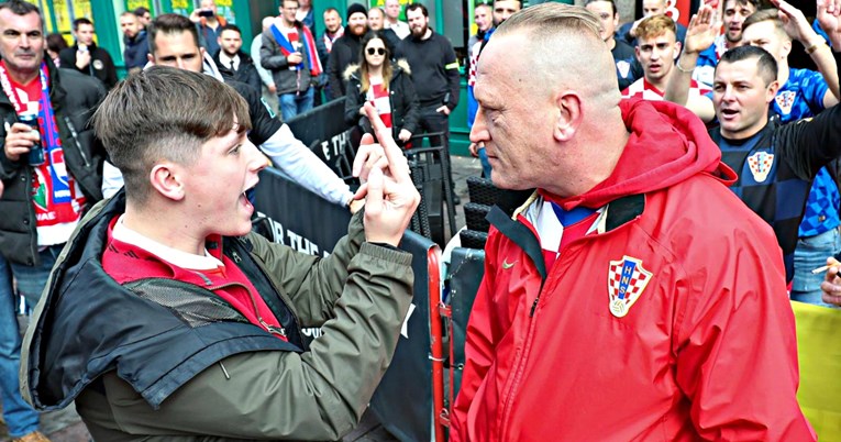 FOTO Velšani provocirali hrvatske navijače u Cardiffu