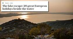 Među 20 savršenih mjesta za odmor kraj jezera našlo se i jedno u Hrvatskoj
