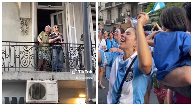 Dirljiv trenutak s dočeka u Argentini, navijači slijepom starcu pjevali pod prozorom