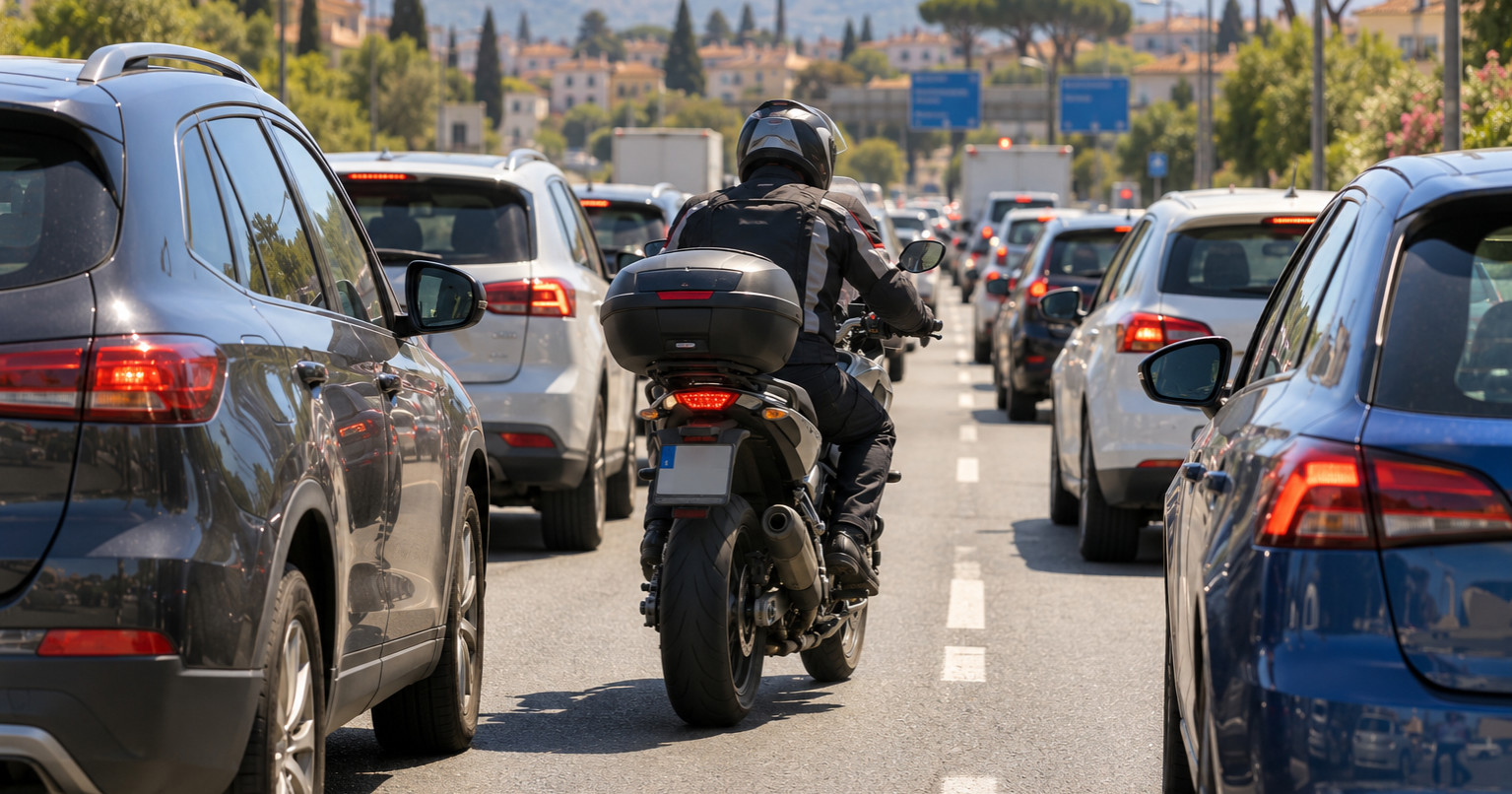 Motociklistima prolaz kroz gužvu, a vozačima kazne? Evo što priprema Italija
