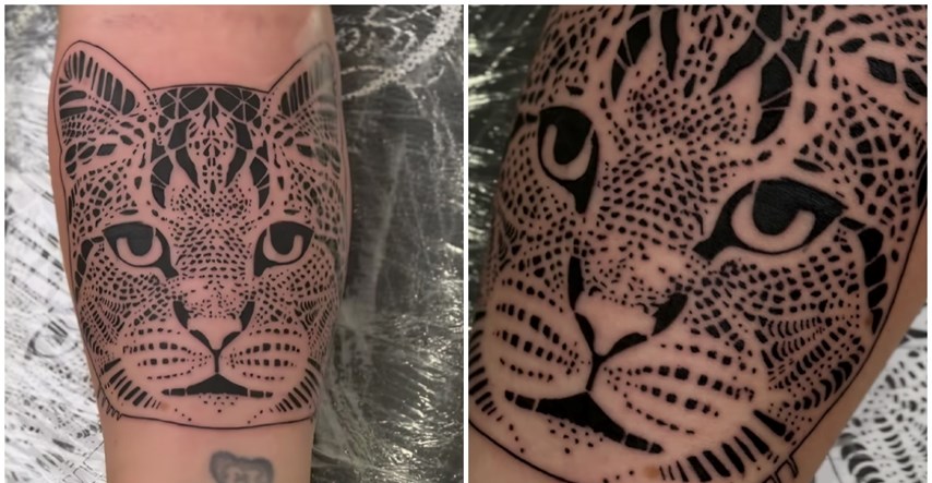 VIDEO Obožavateljica tetovirala mačku, snimku objavio i Baby Lasagna