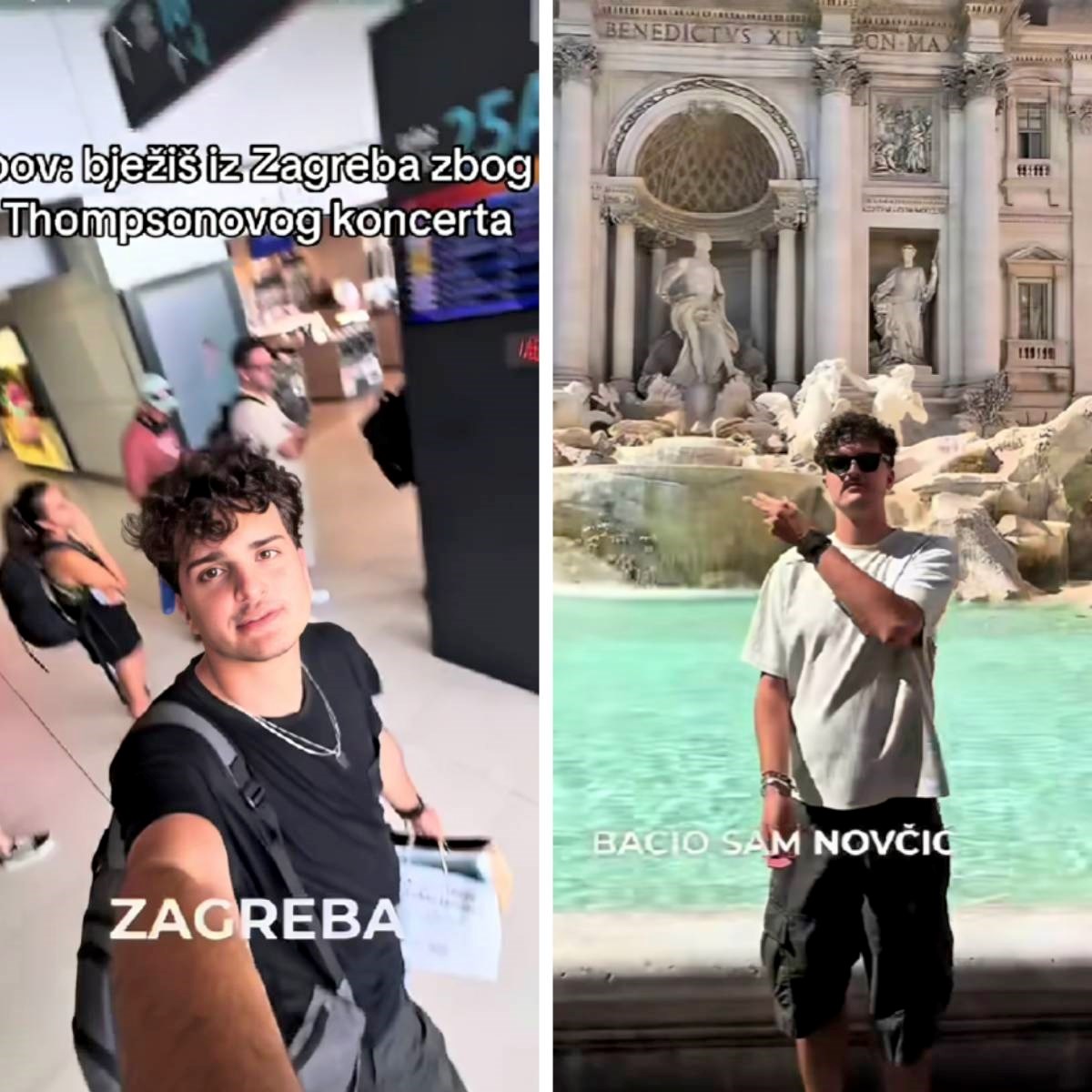 Pobjegao iz Zagreba zbog Thompsona, objavio video: "Najkontroverznije putovanje u HR"