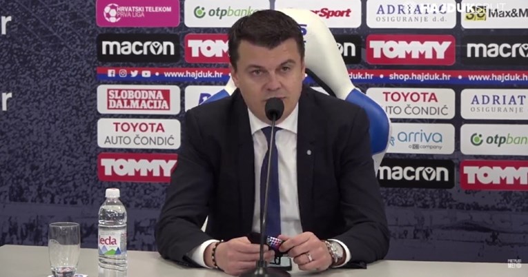 Sportskog direktora Hajduka pitali kako je doveo Kačaniklića. Rekao je da je to tajna