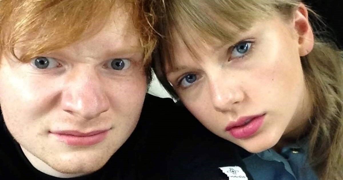 Ed Sheeran objavio staru fotku s Taylor Swift i njenu sprdnju na račun Kanyea Westa
