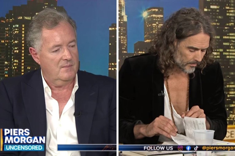 Russell Brand nije mogao pronaći citat iz Biblije u emisiji Piersa Morgana