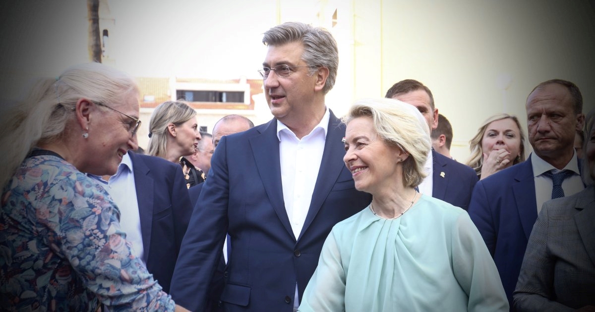 Von der Leyen u Splitu najavila: Komisija će imati povjerenika za obranu
