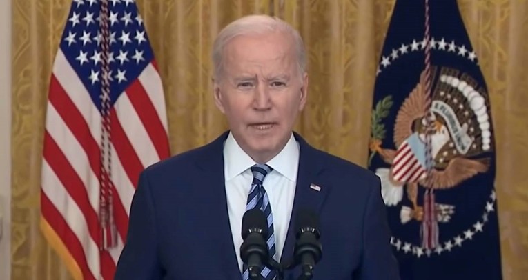 Biden se danas obraća naciji, govorit će o ratu u Ukrajini