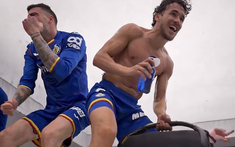 Viralna snimka slavlja povijesne pobjede Getafea kod Reala