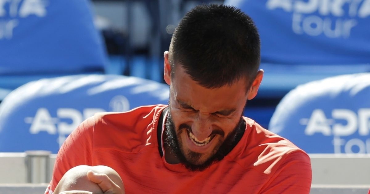 Džumhur izbačen s turnira usred meča