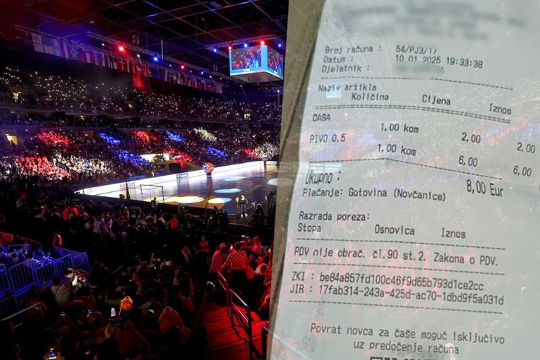 Na SP-u u Hrvatskoj pivo koštalo 6 € (plus čaša od 2 €). Pogledajte cijene u Švedskoj