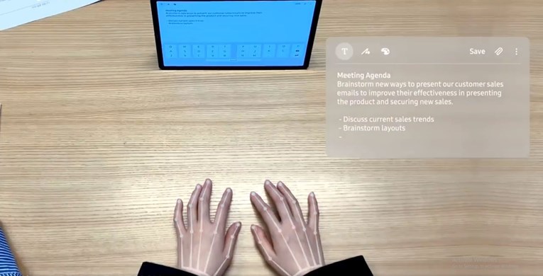 Najnoviji izum tehnološkog giganta: Samsungova "nevidljiva" tipkovnica