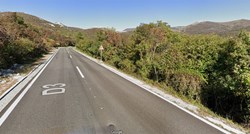 Prometna na državnoj cesti Delnice-Rijeka, vozi se jednim trakom