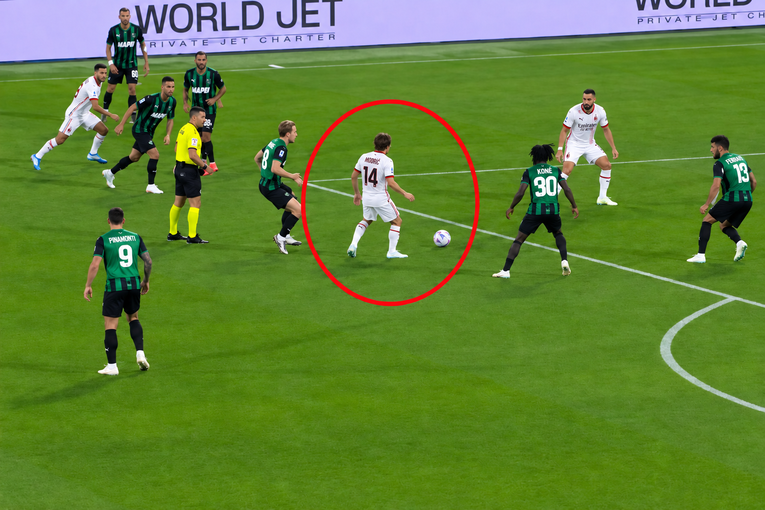 Pogledajte kako je Modrić asistirao za vodstvo Milana