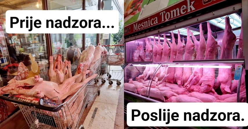 Zagrebačka mesnica razljutila je kupce skladištenjem mesa. Reagirala je inspekcija