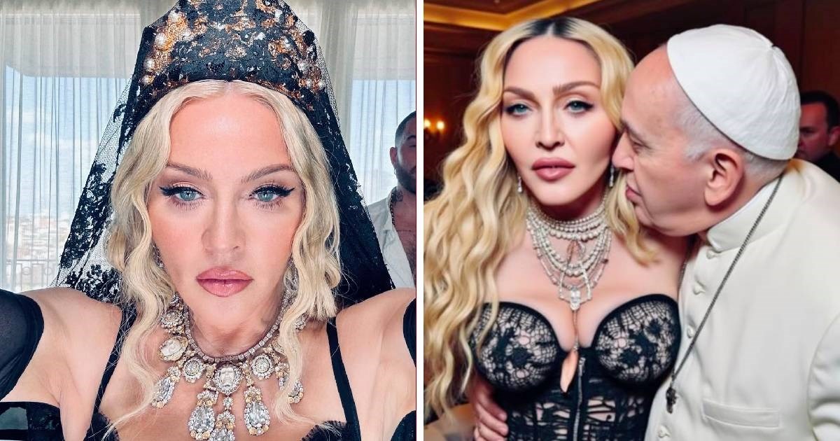 Madonna objavila AI fotke u zagrljaju s Papom pa poslala bizarne poruke