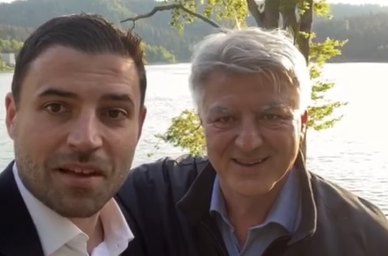 Video Bernardića i Komadine postao sprdnja: "Zlatko izgleda kao karton, zaledio se"