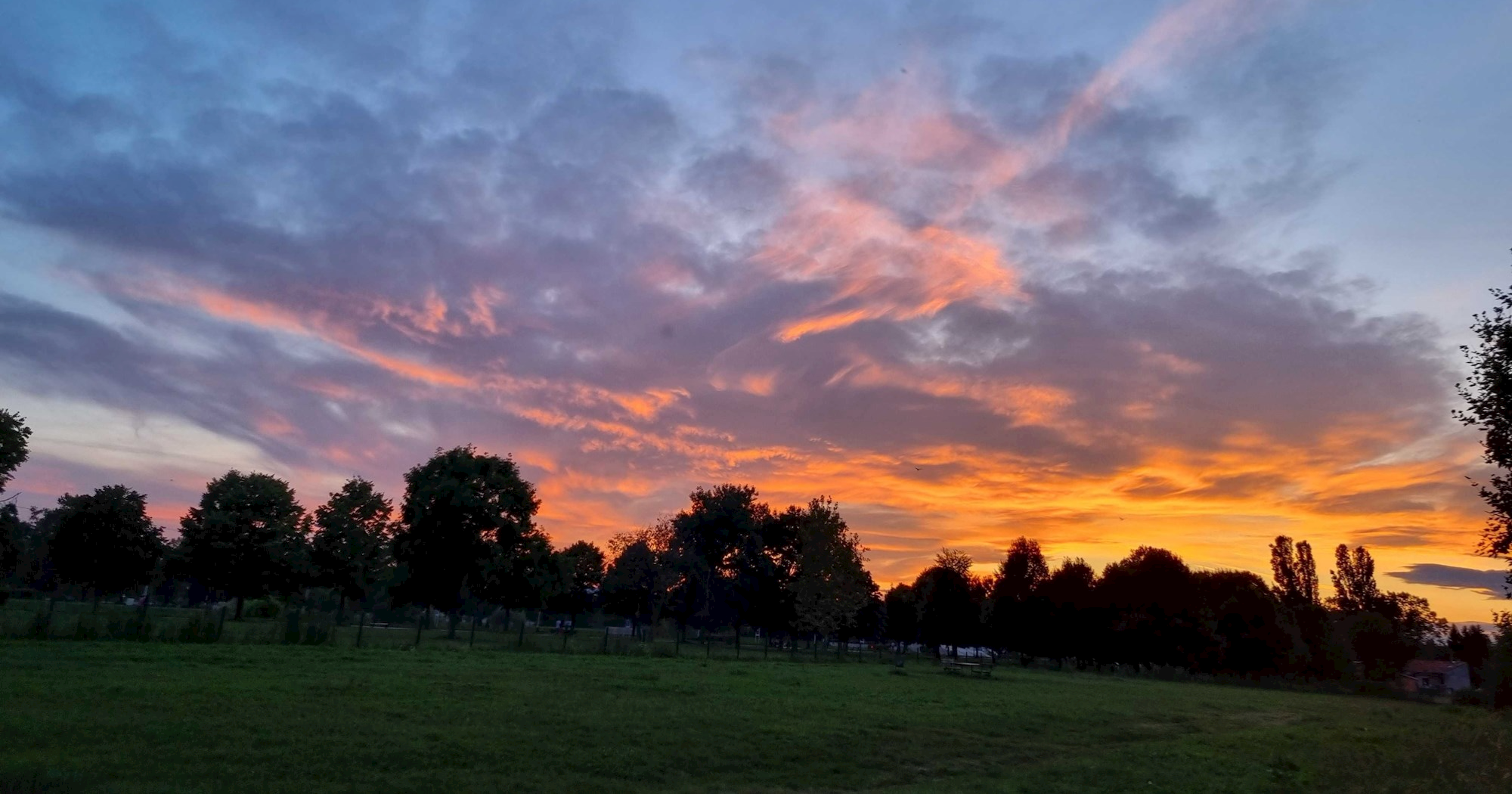 U Zagrebu je danas bio baš lijep zalazak