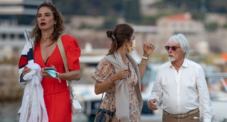 FOTO Bernie Ecclestone prošetao Stradunom s 46 godina mlađom suprugom