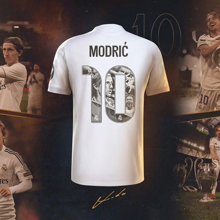 Real objavio specijalan dres posvećen Modriću. Pogledajte ga