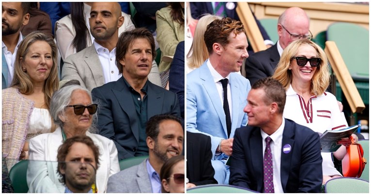 Tom Cruise, Julia Roberts... Brojna poznata lica pojavila se na finalu Wimbledona