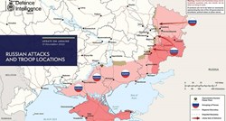 Objavljena nova karta rata u Ukrajini