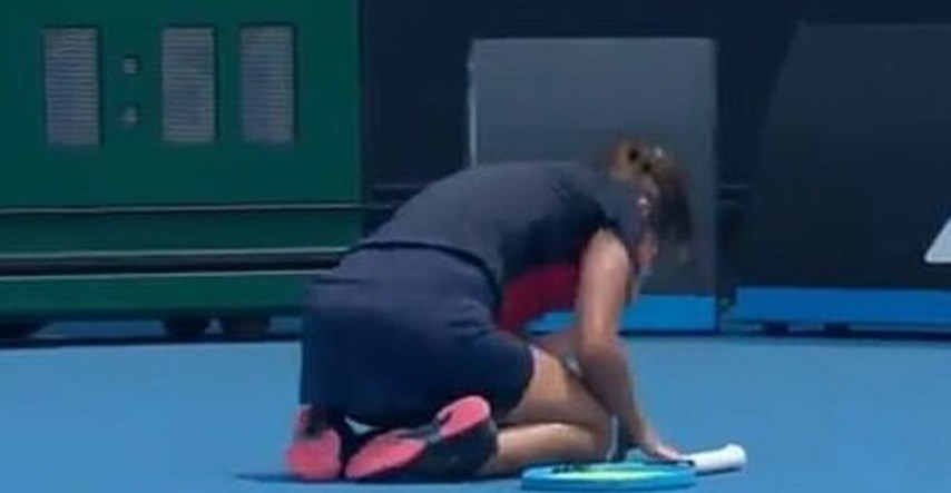 Kaos na Australian Openu, Slovenka u suzama završila na tlu: "Ovo nije pošteno"