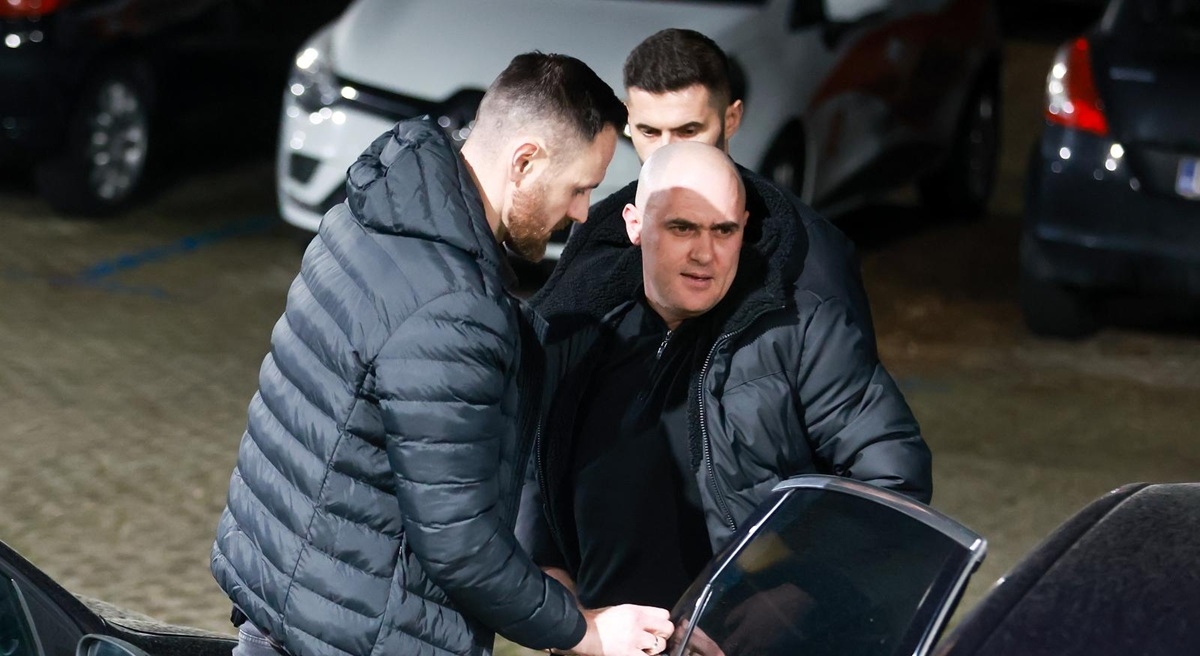 FOTO Uhićeni Dabro doveden u osječki DORH na ispitivanje