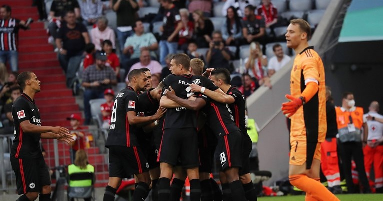 BAYERN - EINTRACHT 1:2 Nagelsmann doživio prvi poraz s Bayernom